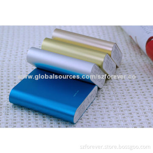 Portable Power Chargers Manufacturer, 10,400mAh Capacity